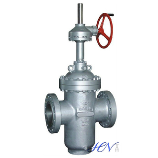 Gear Operated Cast Steel Parallel Slide Gate Valve Isolation