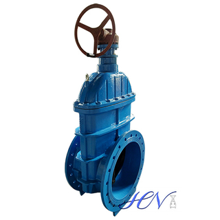 Worm Gear Cast Iron Water Flanged Gate Valve