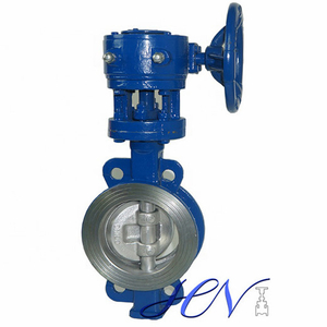 Wafer Type Gear Operated Carbon Steel Quick Opening Triple Offset Butterfly Valve