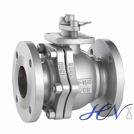 Industrial Carbon Steel Flanged Soft Sealing Floating Ball Valve