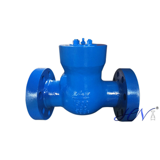 Pressure Seal Cover Low Temperature Carbon Steel Flanged Gas Swing Check Valve
