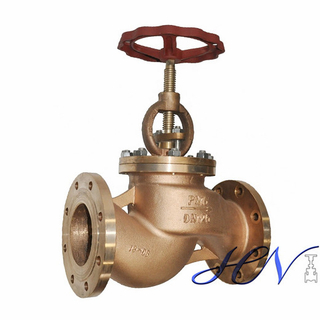 DIN Bronze Marine Flanged Manual Globe Valve