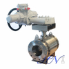 Electric Flanged Stainless Steel Side Entry Trunnion Ball Valve
