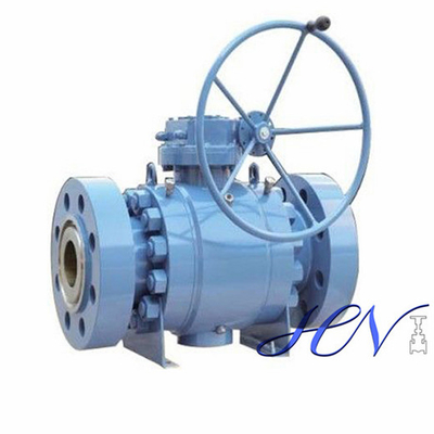 Manual Flanged Side Entry Forged Trunnion Ball Valve
