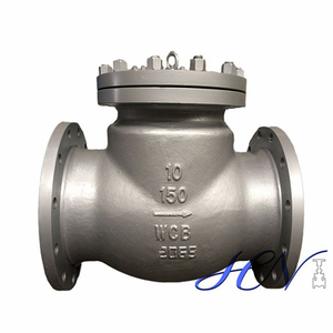 Hot Water Heater Carbon Steel Flanged Industrial Swing Check Valve